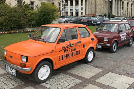 Maluchem po Warszawie
