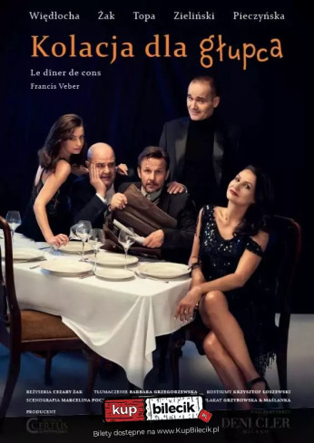 Szczecin Wydarzenie Spektakl Kolacja dla głupca - Cezary Żak, Bartłomiej Topa