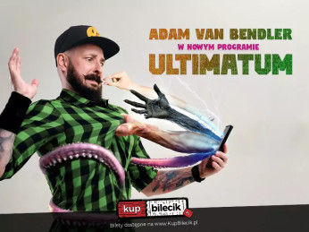 Szczecin Wydarzenie Stand-up Adam Van Bendler z nowym programem "Ultimatum"