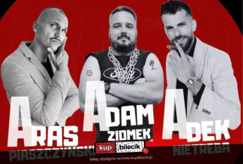 Szczecin Wydarzenie Stand-up Adek Nietreba Aras Piaszczyński Adam Ziomek