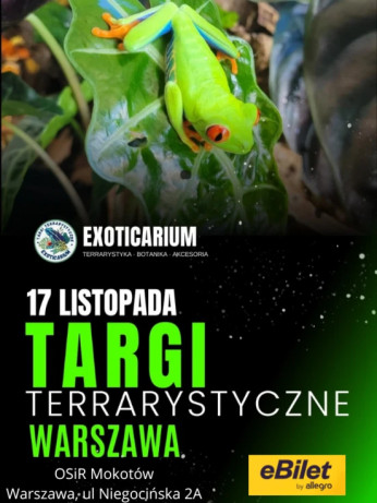 Szczecin Wydarzenie Targi Targi terrarystyczne - Exoticarium! - VIP (wstęp od 9:00)