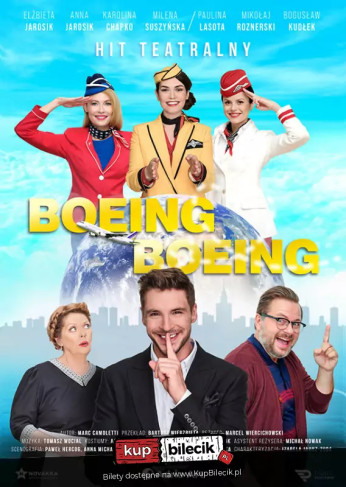 Szczecin Wydarzenie Spektakl Boeing Boeing - odlotowa komedia z udziałem gwiazd