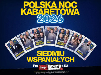 Szczecin Wydarzenie Kabaret Polska Noc Kabaretowa 2026 - Siedmiu wspaniałych
