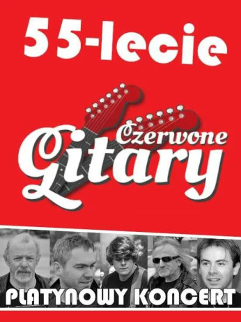 Szczecin Wydarzenie Koncert CZERWONE GITARY 55 LECIE -PLATYNOWY KONCERT