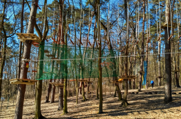 Szczecin Atrakcja park linowy Tarzania 