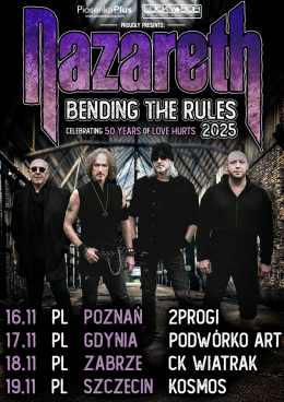 Szczecin Wydarzenie Koncert Nazareth - Bending The Rules Tour 2025