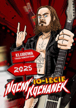 Szczecin Wydarzenie Koncert Nocny Kochanek - 10-lecie Trasa Klubowa