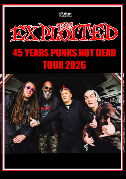 Szczecin Wydarzenie Koncert The Exploited - 45 Years Punks Not Dead