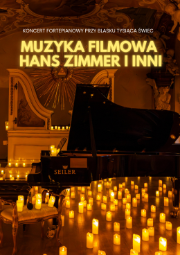 Szczecin Wydarzenie Koncert Koncert fortepianowy przy świecach: Muzyka Filmowa - Hans Zimmer i inni