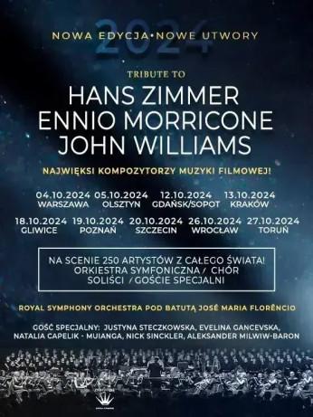 Szczecin Wydarzenie Koncert Tribute to Hans Zimmer, Ennio Morricone, John Williams